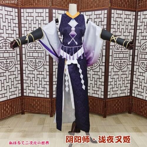 Anime! Onmyoji Takiyashahime Game Suit Lovely Kimono Uniform Cosplay Costume Halloween Carnival Party Outfit For Women 2020 NEW