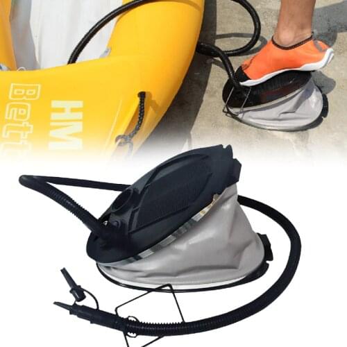 AREO III 11" SUP Board Pedal Pump Floating Kayak Inflatable Boat Air Pump Stand Up Paddle Board Foot Pump B0302525