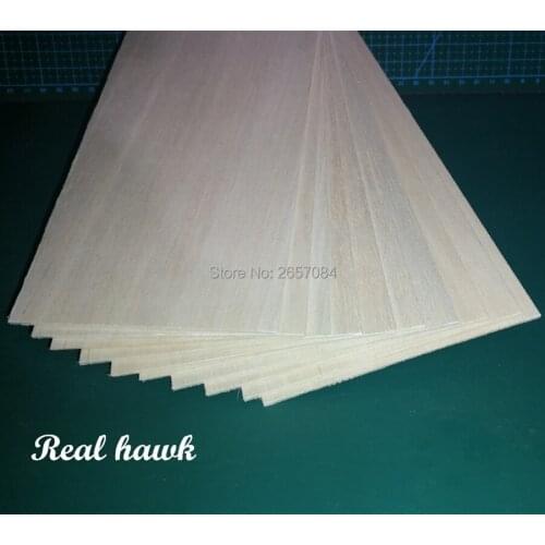 250x100x1mm EXCELLENT QUALITY Model Balsa wood sheets for RC Military Models etc Smooth DIY free shipping