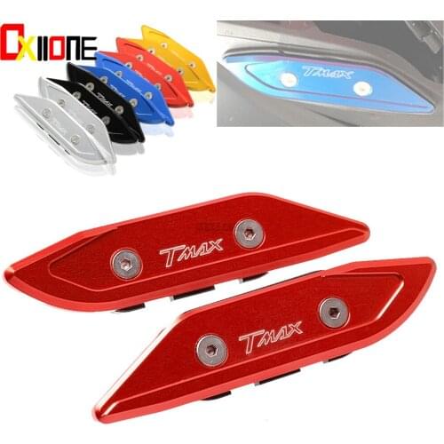 For Yamaha T-max TMAX 530 2012-2017 16 Motorcycle CNC Aluminum Windshield Rear View Side Mirrors Bracket Hole Cap Clamp Cover