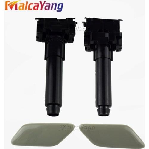 High Quality Car Front Headlight Washer Lift Cylinder Spray Nozzle Jet And Cover Cap For To yota Camry 2018