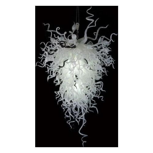 Free Shipping AC110v-240v LED Hand Blown Glass Lamp Decorative Wedding Chandelier