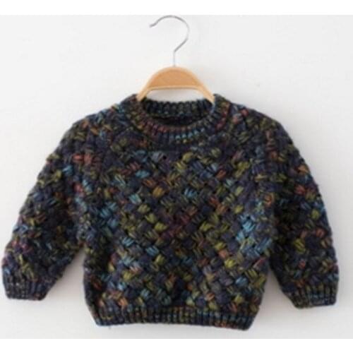 Baby Sweater Long Sleeve Character Tiger Striped Cotton O-Neck Pullover Fashion 2017 Autumn Girls and boys Top Sweater