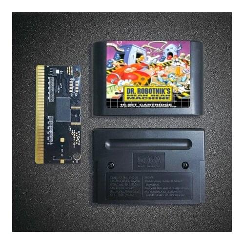DR. Robotniks mean Bean Machine - 16 Bit MD Game Card for Sega Megadrive Genesis Video Game Console Cartridge