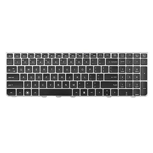Laptop US English Keyboard with Silver Frame for HP Pavilion 4530 4530S 4730 4730S 4535S 4735S Replacement Keyboards