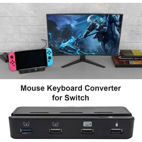 Keyboard Mouse Converter Mobile Gamepad Controller Adapter for Nintendo Switch TV Dock PS4/PS3/XBOX ONE/PC Game Accessories