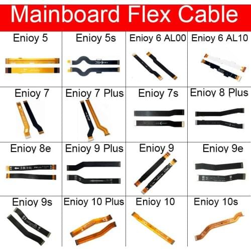 Motherboard For Huawei Enjoy 5 5S 6 7 7s 8 8E 9 9s 9E 10 10s Plus AL10 AL00 Mainboard Connector Flex Cable Replacement Repair