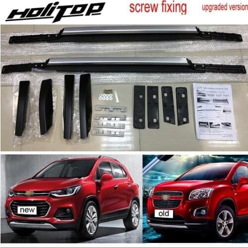 Upgraded roof rack roof rail roof bar for Chevrolet TRAX,install by screws instead glue, stable & safe,DAS quality ceritficate