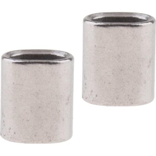 2 Packs Cable Crimps Wire Ferrules Rope 4.5mm Stainless Steel Cable Aircraft Cable Stainless Steel Loop Sleeve