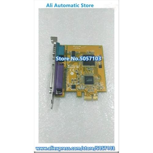 Original Full Height PCI-E GP385 9-pin Serial Port Parallel Expansion Card