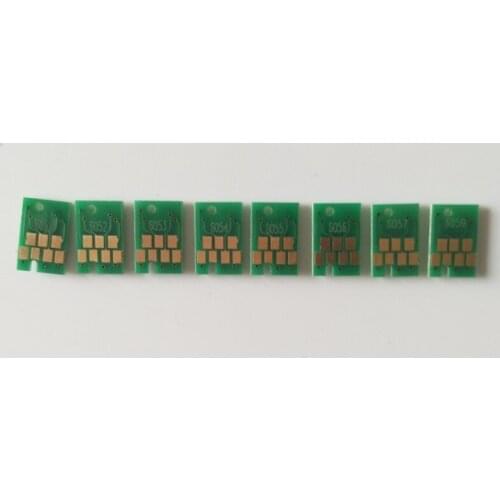 INK WAY Full set of resettable chips for T6051-T6059 suitable for Stylus Pro 4880, free postage