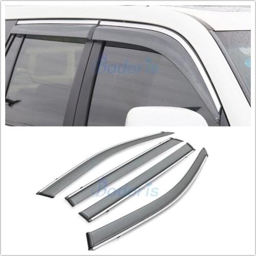For Toyota RAV4 2014 2015 2016 2017 2018 Window Exterior Visor Shade Sun Rain Guard Deflector Car Styling Accessories