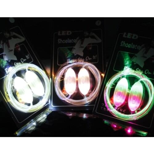 1PC LED Luminous Shoes Strip Night Outdoor Running Sport Shoes Flash Strap Disco Party Club Glow Shoelace Kids Novelty Gift