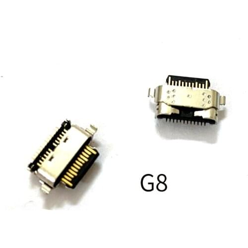 10pcs For Motorola Moto G8 Power Lite G8 plus Play USB Charging Port Jack Socket Dock Connector Charger Dock Plug