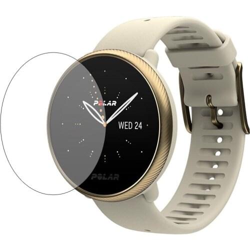 Tempered Glass Clear Protective Film Guard For Polar Ignite 2 Watch Ignite2 Sport Smartwatch Screen Protector Cover Protection