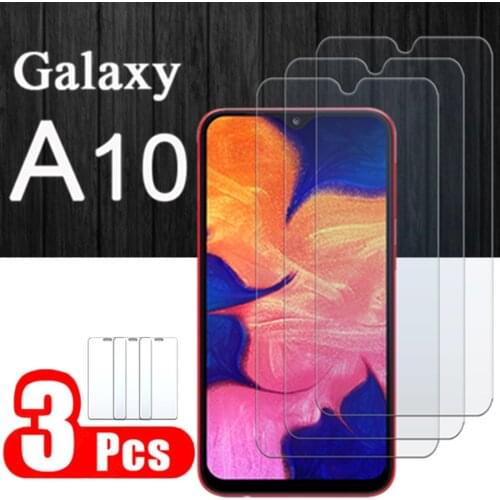 Protective Glass On For Samsung Galaxy a10 Tempered Glas Film 10a Tremp Sansung a 10 Case Screen Protector Hd Clear 1 To 3 Pcs