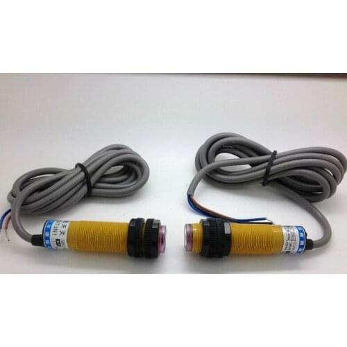 1Pair DC 6-36V Opposed IR Detect Optoelectronic Sensor E18-T3P1 Sensory Distance 5m
