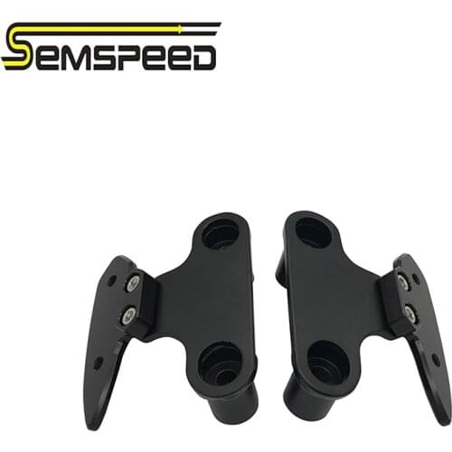 Motorcycle Side Mirrors Holder SEMSPEED Modified Rear view Mirror Bracket For Yamaha XMAX 125 250 300 400 2017 2018 2019 2020