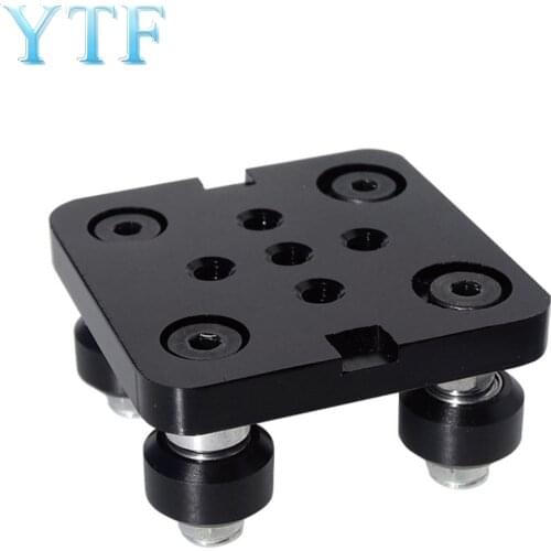 3D Printer Parts Openbuilds V Gantry Plat Set Special Slide Plate Pulley For 2020 /2040 V-Slot Aluminum Profiles Wheels
