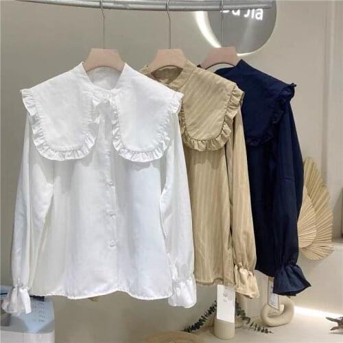 ECOATUP Women's Ruffle Shirts