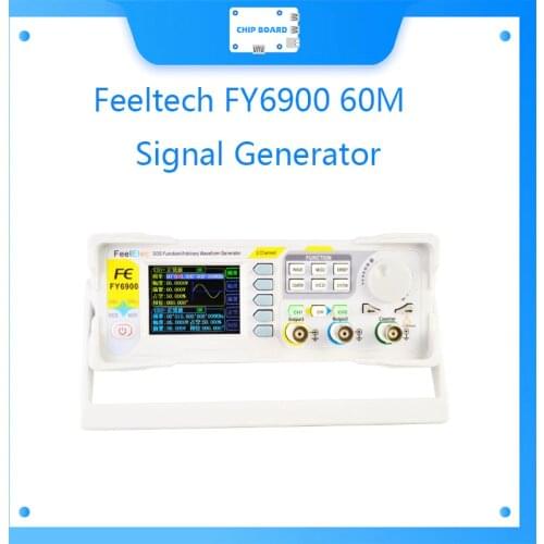 FeelTech FY6900 60M 20M DDS Dual-Channel Arbitrary Waveform pulse function signal generator with high quality