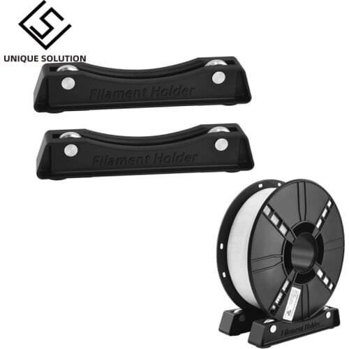 Tabletop Filament Spool Holder Material Shelves Supplies Fixed Seat For ABS PLA 3D Printing Material Rack Tray Black