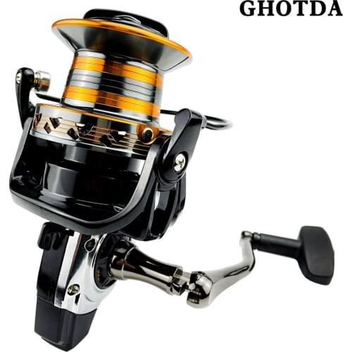 2021 New Fishing Reel Spinning Full Metal Spool Spinning Reel 30Kg Max Drag Carp Fishing Reel Molinete Carretilha De Pesca