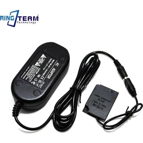 Wholesale 10Sets/Lot EH-62F EH62F AC Adapter Fit for Nikon Coolpix S1200pj S620 S630 S640 S70 S710 S800c S6000 S6100 S6150 S6200