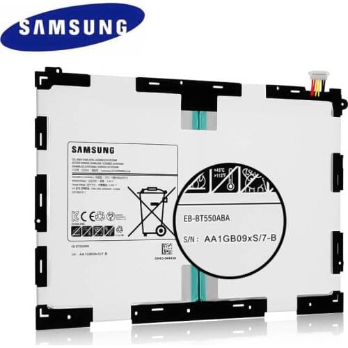 SAMSUNG Original 6000mAh Tablet Battery EB-BT550ABE For samsung Galaxy Tab A 9.7" SM-P351 SM-P550 SM-T555 SM-T555C w/ Tools Kit