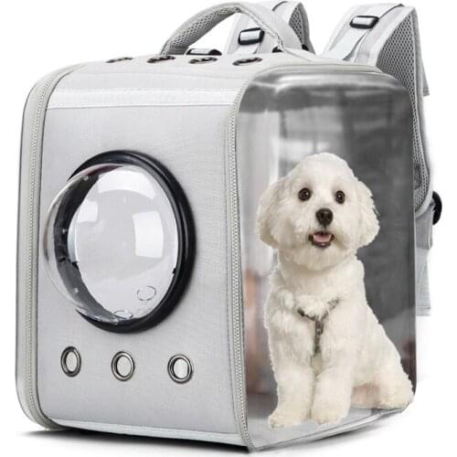 Cat Bag Out Portable Cat Backpack Transparent Breathable Space Capsule Pet Backpack Foldable Eva Dog Bag Large Capacity Cat Box
