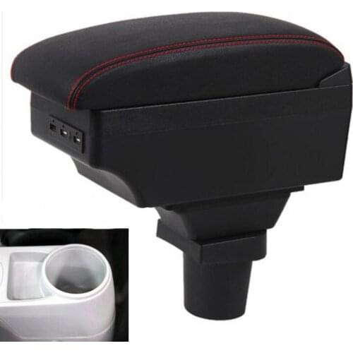 For Honda CR-Z CRZ Armrest box central Store content box with USB interface