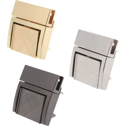 THINKTHENDO New S/L Buckle Twist Lock Hardware For Bag Bag Accessories Shape Handbag DIY Turn Locks Bags Clasp 2020 Fashion