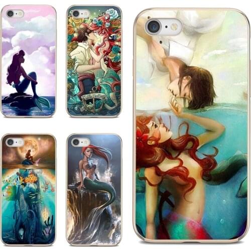 For Xiaomi poco X3 nfc F2 Pro M3 Mi 5X 6X Max Mix 1 2 2S 3 Mi5 Mi6 Mi3 Mi4 Silicone Phone Case Ariel-Tattoo-The-Little-Mermaid