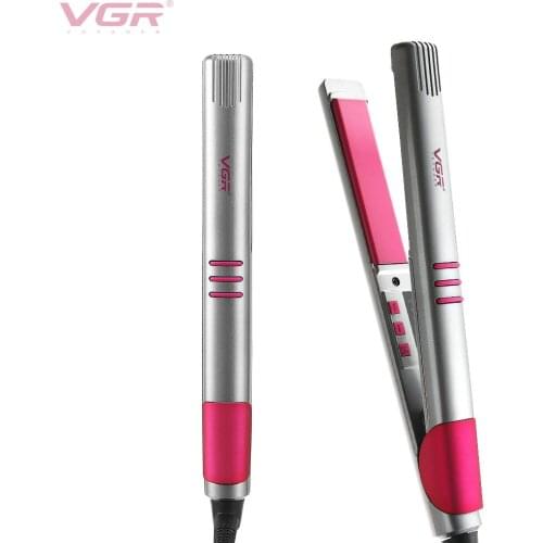 VGR Professional Ceramic Hair Curler Styling Tools Temperature Display Curling Iron Roller Curls Wand Waver Fashion Styling Tool
