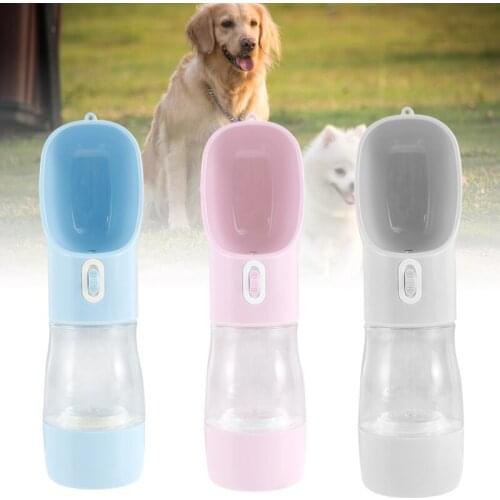 1PC Dog Food Storage Water Bottle Portable Pet Drinking Cup Bowl Dispenser Multifunctional Feeder Cat Dog Travel Pet Accessories