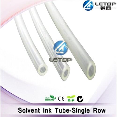 50m/lot Solvent/Ecosolvent Ink Supply Tube,Damper/Capping Top DX4/DX5,3*2mm Single Line,Transparent