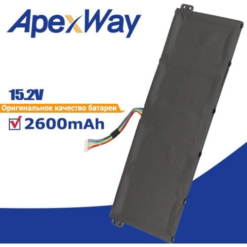 ApexWay 40Wh 15.2V battery for AcerAspire AC14B8K ES1-531 E3-112M ES1-711 ES1-311 R3-131T ES1-411 R7-371T V3-111 E3-111 E3-112