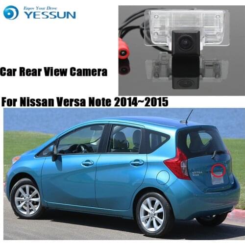 YESSUN For Nissan Versa Note 2014~2015 Car Rear View Camera Reversing Park Camera HD CCD + Reverse Backup Camera