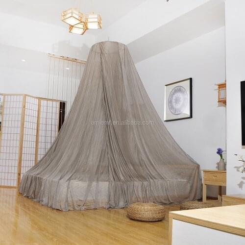 EMF Shielding Canopy Anti Radiation Mosquito Net Made by 100% Silver Coated Mesh Shielding max 99.99% Harmful Rad