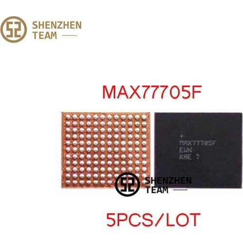 SZteam 5PCS PMIC MAX77705F MAX77705 Small Power Supply IC IF PM For SAMSUNG Galaxy S9 S9+ G960F G965F Integrated Circuits