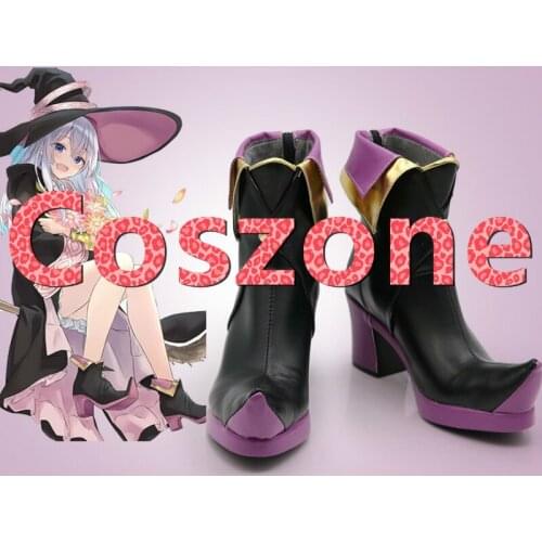 Wandering Witch The Journey of Elaina Cosplay Shoes Boots Halloween Carnival Cosplay Costume Accessories