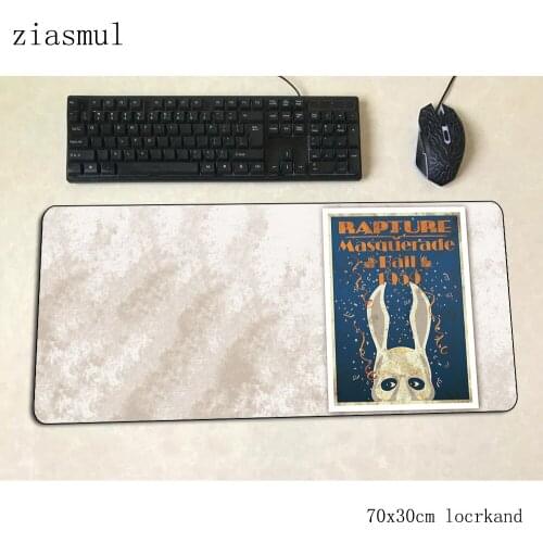 Bioshock mouse pad Halloween Gift Computer mat 700x300x3mm gaming mousepad large 3d padmouse keyboard games pc gamer desk