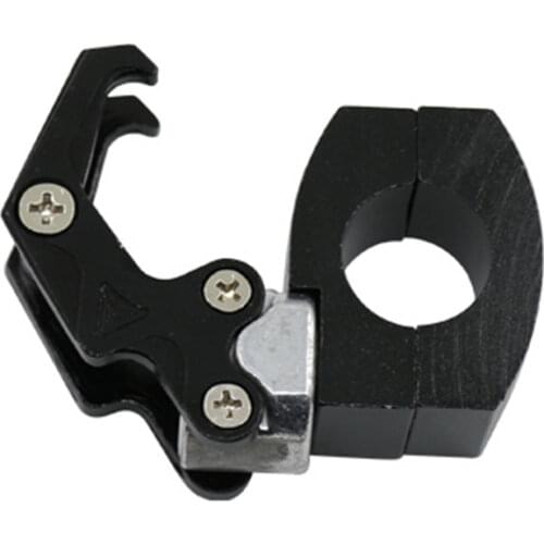 Motorcycle Helmet Hook Luggage Bag Hanger Hook Aluminum Alloy Easy Install Helmet Holder Storage Bag Holder Motor Accessories