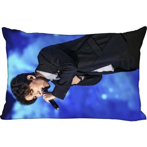 Nice Singer Dimash Pillow Cover Bedroom Home Office Decorative Pillowcase Rectangle Zipper Pillow Cases Satin Fabric 10-10