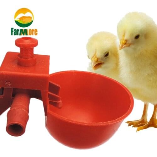 10Set Chicken Waterer Hens Quail Birds Drinking Bowls Water for Chicken Coop Chick Nipple Drinkers Poultry Farm Animal Supplies