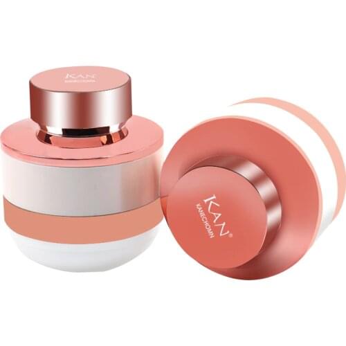 Kan Natural Oil-control 4 Colors Makeup Loose Powder Transparent Finishing Powder Waterproof Puff For Face Setting