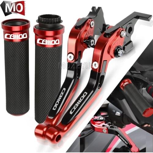 For Honda CB1100/GIO special CB 1100 2013-2016 2014 Motorcycle CNC Folding Extendable Brake Clutch Levers Handlebar Hand Grips