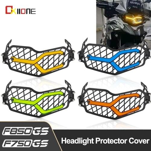 For BMW F750GS F850GS Motorcycle Headlight Protector Cover Grill F 750 850 GS F 750GS F 850GS 2018 2019 2020 2021 Accessories
