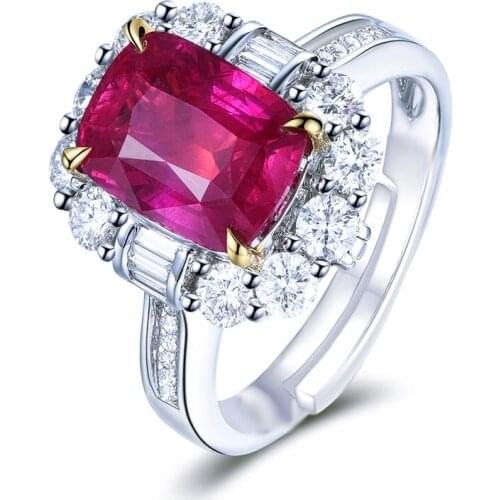 MengYi Bohemia Retro Princess Pink Zircon 9 2 5 Ring Luxury Wedding Ring Jewelry Promise Love Engagement Rings For Women