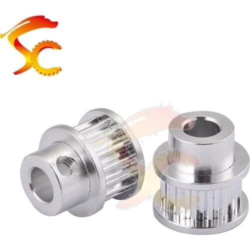 10pcs 3D Printers Parts printer pulley S3M 15 teeth bore 6mm S3M 15teeth timing pulley fit for 3M belt width 6mm